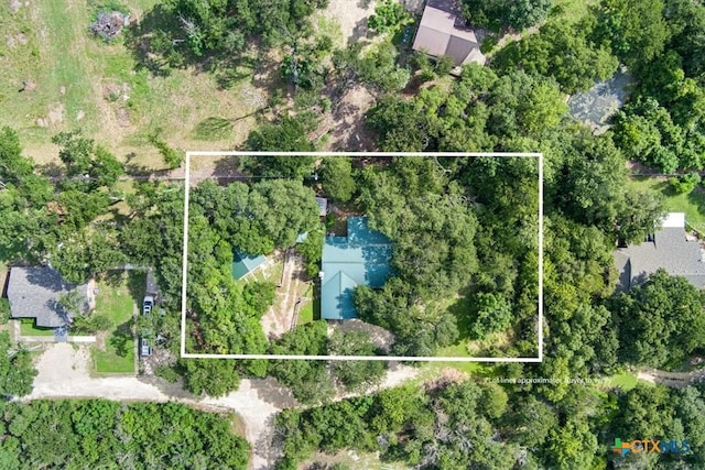 13242 Estate Trl, Belton, TX 76513 - aerial view of property's location with property parcel outlined