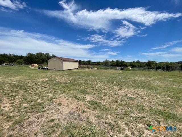 5618 County Road 3300, Kempner, TX 76539 - view of grassy yard featuring a rural view
