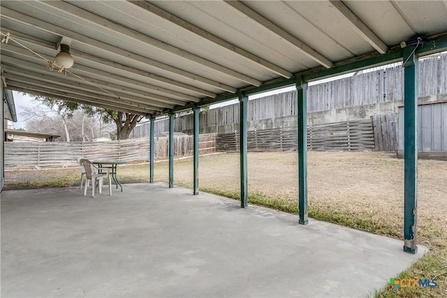 view of patio