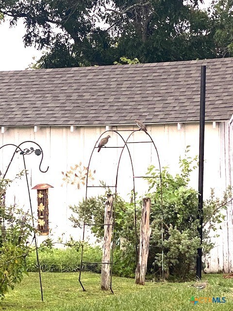 details with roof with shingles