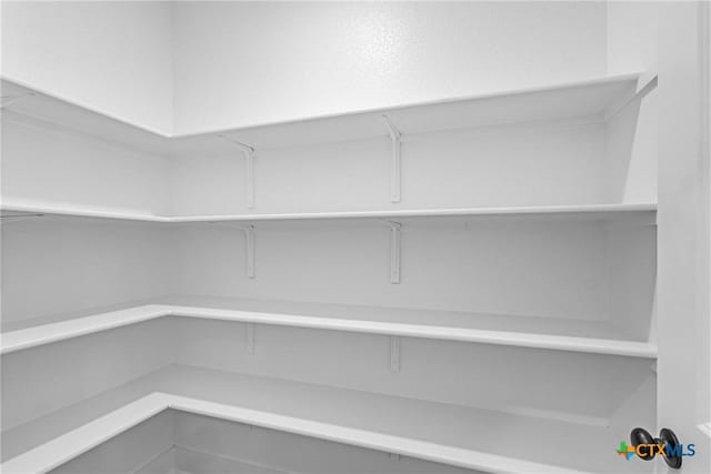 view of pantry