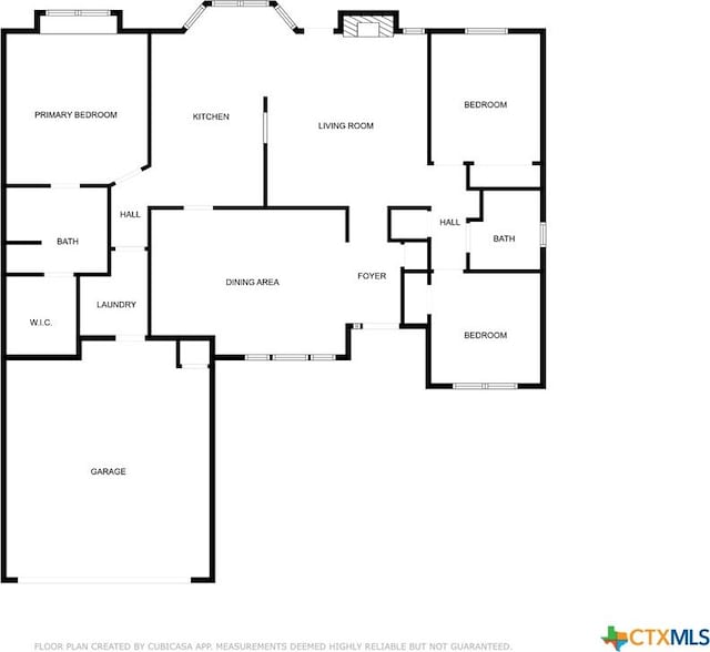 4818 Bramblewood Dr, Killeen, TX 76542 - view of floor plan / room layout