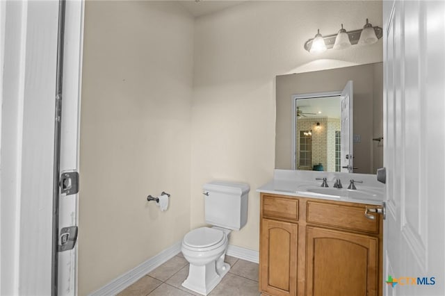 402 Prospector Trl, Harker Heights, TX 76548 - bathroom featuring vanity and tile patterned floors