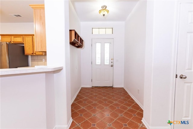 212 Oak Ridge Dr, Nolanville, TX 76559 - entryway with baseboards and visible vents
