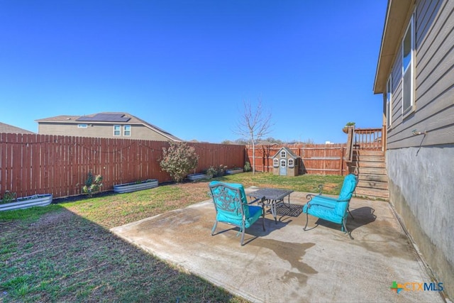 2328 Arctic Warbler, New Braunfels, TX 78130 - fenced backyard featuring a patio area
