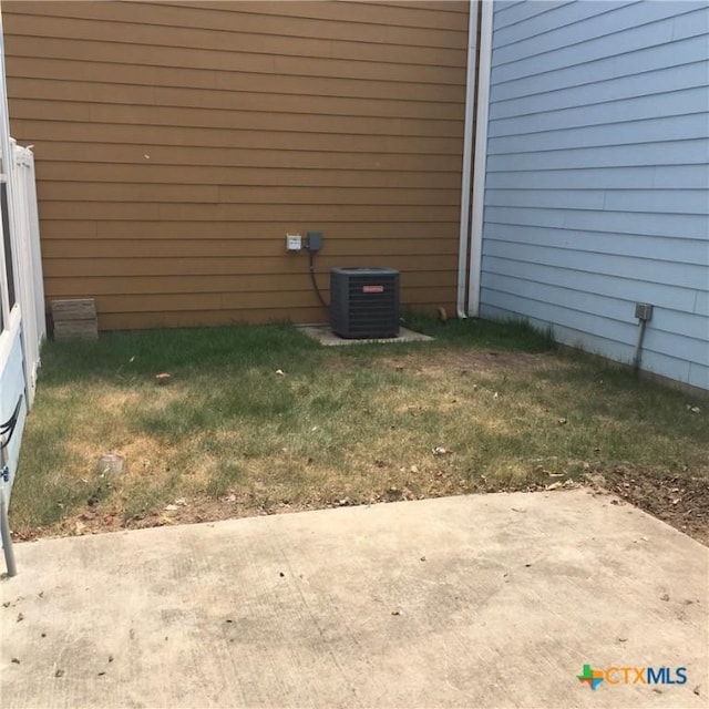 110 Rush Hvn, San Marcos, TX 78666 - exterior space with central air condition unit