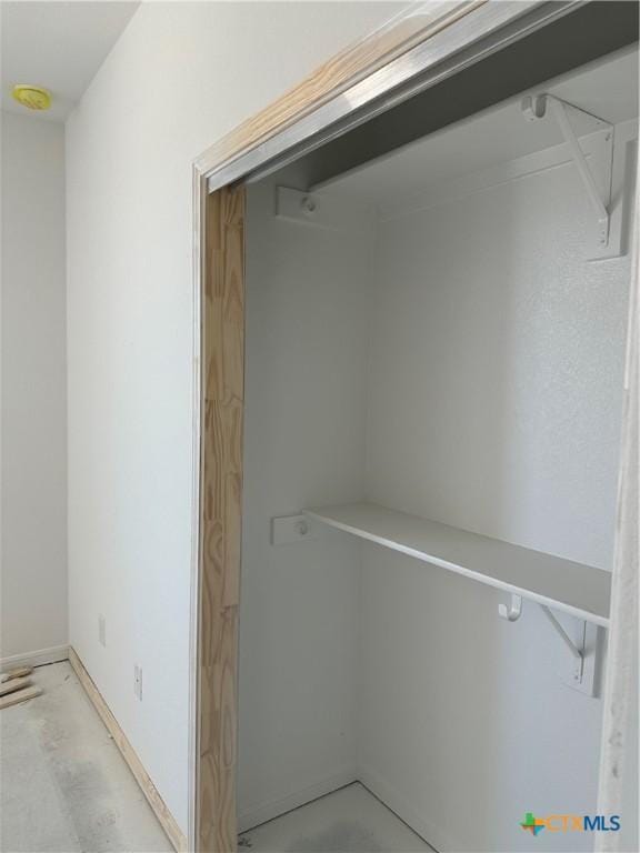 view of closet