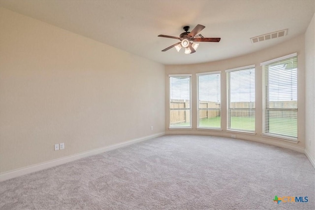 2933 Countryside Path, Seguin, TX 78155 - unfurnished room featuring ceiling fan, healthy amount of natural light, and carpet floors