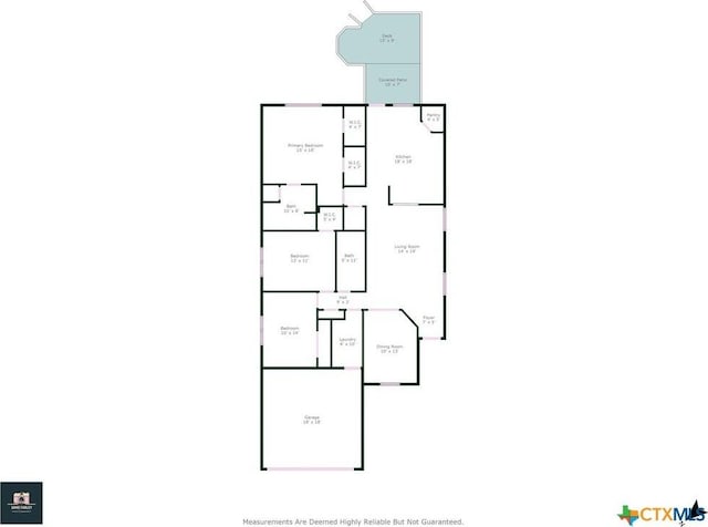 929 Darion St, New Braunfels, TX 78130 - view of floor plan / room layout
