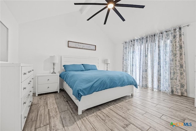 1213 Indian Trl, Salado, TX 76571 - bedroom with light wood-style flooring and ceiling fan