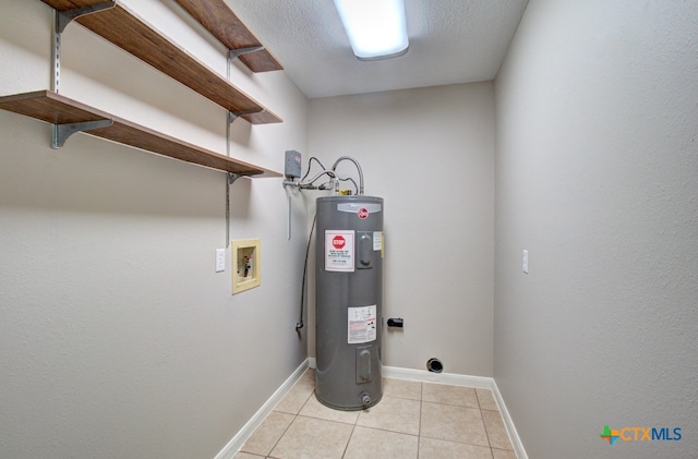 utilities featuring electric water heater