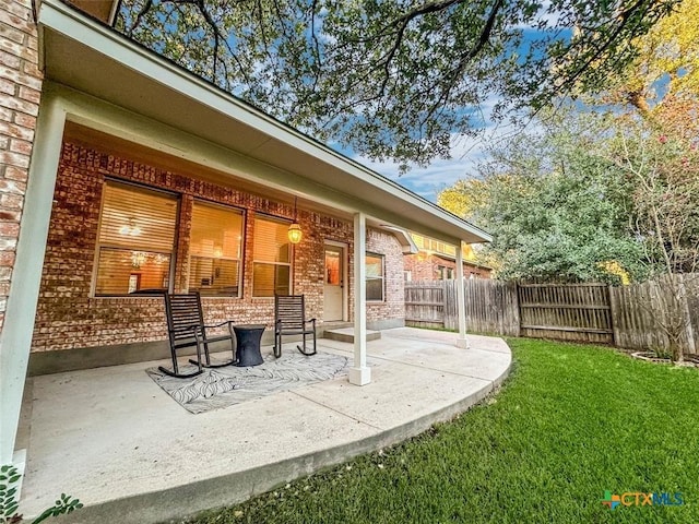 715 S Frontier Ln, Cedar Park, TX 78613 - view of covered porch