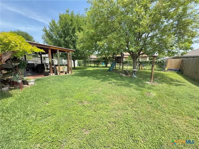 403 Suzie St, Killeen, TX 76542 - view of yard with a playground