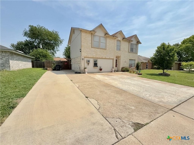 403 Suzie St, Killeen, TX 76542 - traditional-style home featuring driveway, a garage, and brick siding