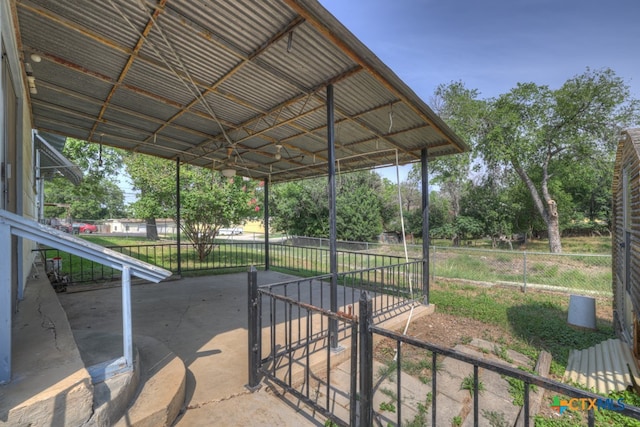 view of patio