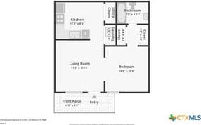 1624 Aquarena Springs Dr Unit G152, San Marcos, TX 78666 - property floor plan