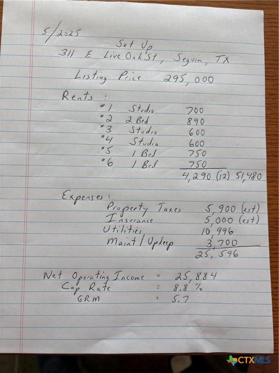 311 E Live Oak St, Seguin, TX 78155 - view of miscellaneous document