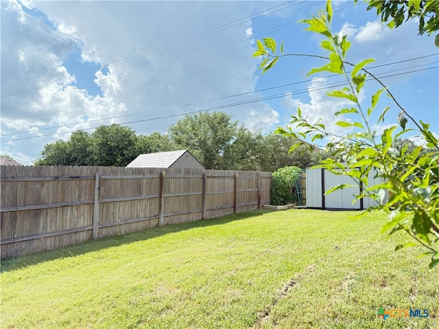 3312 Vineyard Trl, Harker Heights, TX 76548 - view of yard featuring a shed