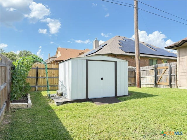 3312 Vineyard Trl, Harker Heights, TX 76548 - view of shed featuring a fenced backyard