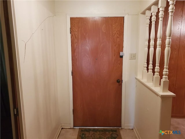18581 State Highway 53, Temple, TX 76501 - entryway with light tile patterned floors