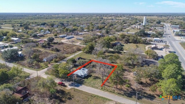 210 S Monterey St, Smiley, TX 78159 - view of property location with property boundaries highlighted