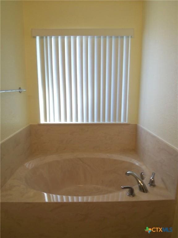 bathroom with a bathtub