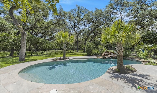 313 Treasure Oaks Rd, Inez, TX 77968 - view of swimming pool