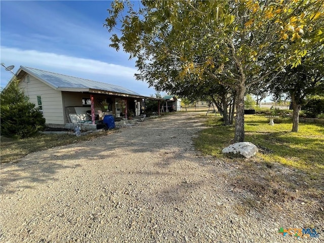 414 Henk Ln, San Marcos, TX 78666 - exterior space featuring metal roof