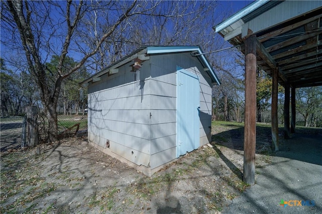 2021 Chinaberry Ln, New Braunfels, TX 78130 - view of shed
