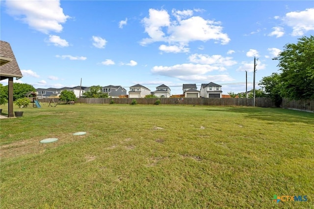 200 Tate Ln, Round Rock, TX 78626 - view of yard with a playground and a residential view