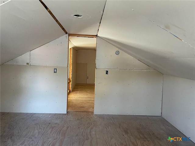 2413 Fuller Dr, Canyon Lake, TX 78133 - additional living space with vaulted ceiling