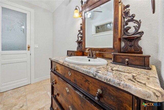 34 Spruce Dr, Belton, TX 76513 - bathroom featuring vanity and tile patterned flooring