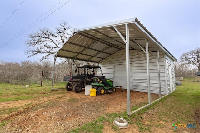 3270 Fm 671, Luling, TX 78648 - view of pole building with a carport and a yard