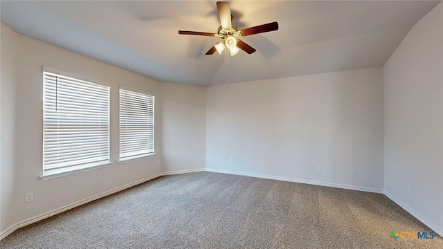 4024 Hayes Ct, Belton, TX 76513 - carpeted empty room featuring a ceiling fan and baseboards