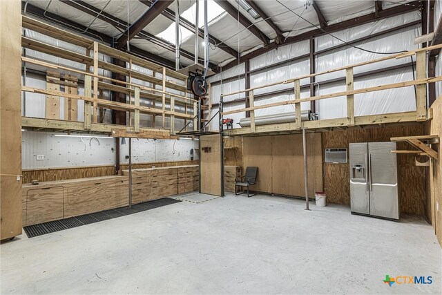 200 Tovas Secret Cv, Georgetown, TX 78628 - miscellaneous room featuring concrete flooring and a wall mounted AC