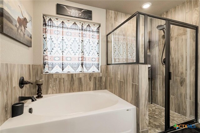 7112 Kc Ranch Ct, Temple, TX 76501 - full bath with a shower stall and a bath