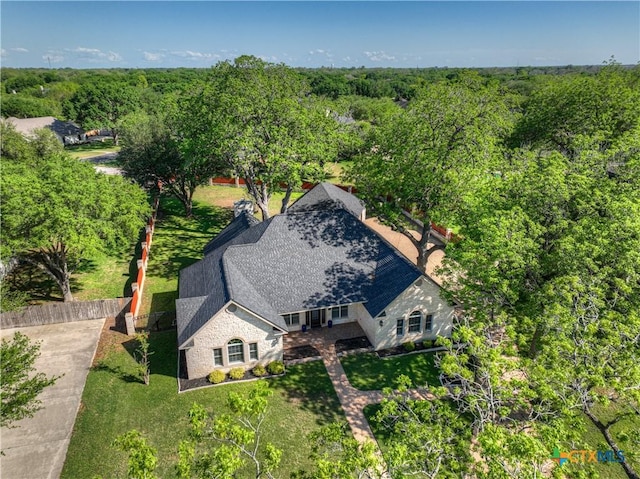 133 Rio Azul, Seguin, TX 78155 - aerial view with a wooded view