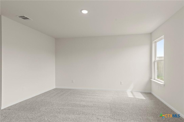 1007 Antelope Trl, Temple, TX 76504 - carpeted spare room featuring recessed lighting and baseboards