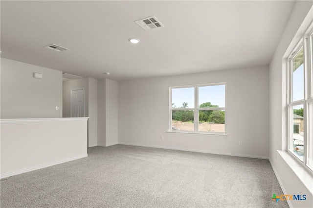 1007 Antelope Trl, Temple, TX 76504 - empty room featuring healthy amount of natural light, carpet floors, and recessed lighting