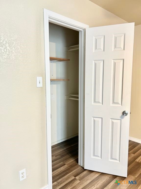 view of closet