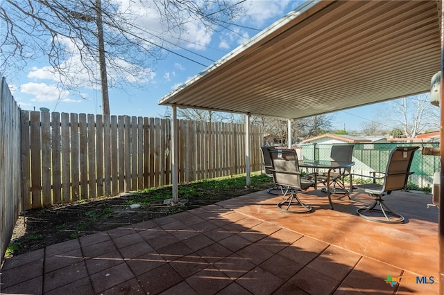 view of patio