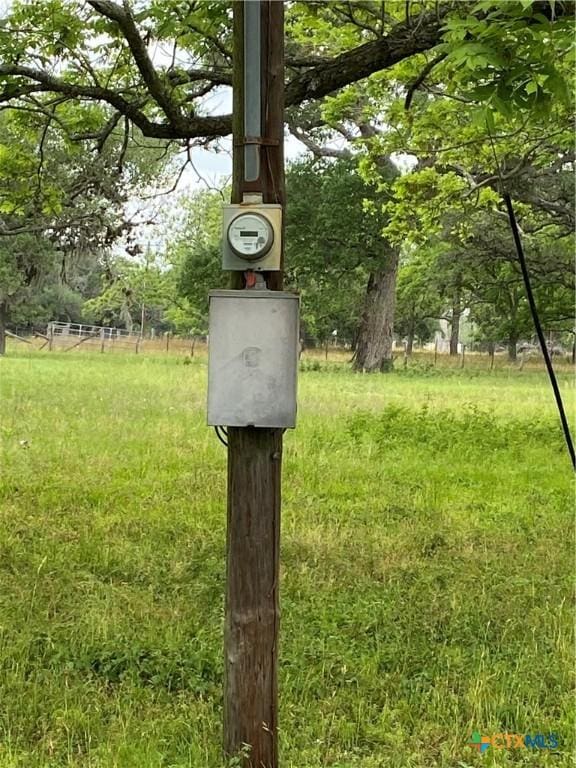 589 Bluebonnet Ln, Yoakum, TX 77995 - details featuring electric meter