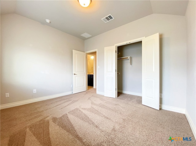 414 Field Corn Ln, San Marcos, TX 78666 - unfurnished bedroom featuring vaulted ceiling and carpet