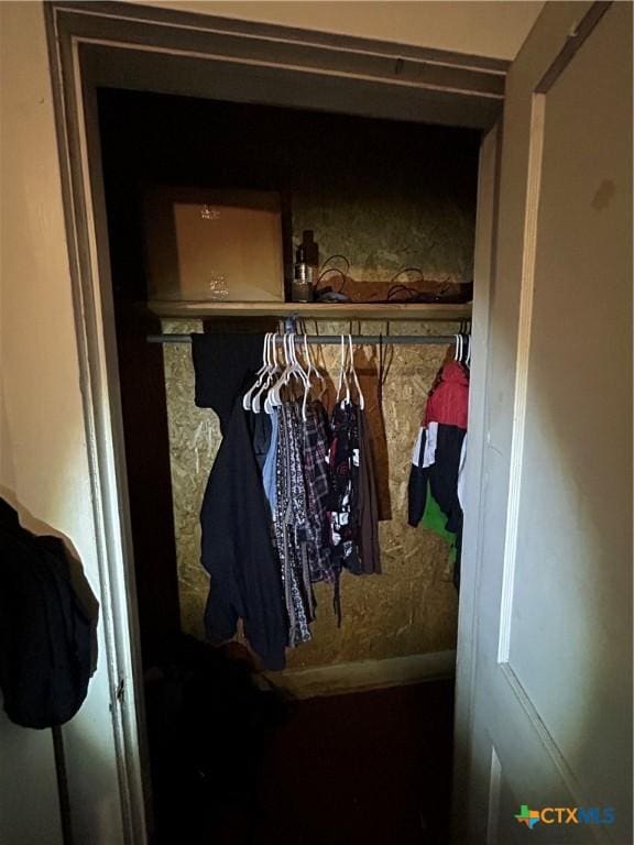 view of closet