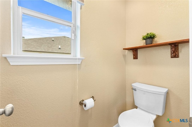 bathroom with toilet