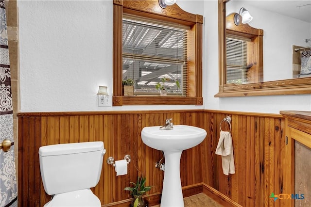 bathroom with toilet