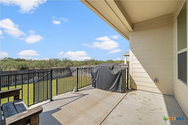 2206 Hayes St, Temple, TX 76502 - balcony featuring a patio and a grill