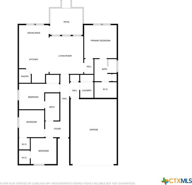 2206 Hayes St, Temple, TX 76502 - home floor plan