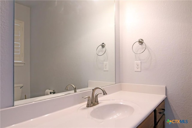 2734 Rock Rd, Troy, TX 76579 - bathroom with toilet and vanity