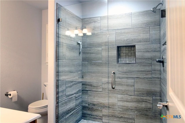 2734 Rock Rd, Troy, TX 76579 - bathroom with a stall shower and vanity